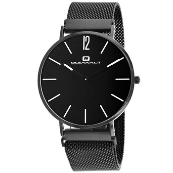 Đồng hồ Oceanaut Magnete Quartz Mặt Đen OC0103 Nam Chính hãng Sale giá Rẻ tại XaXi World