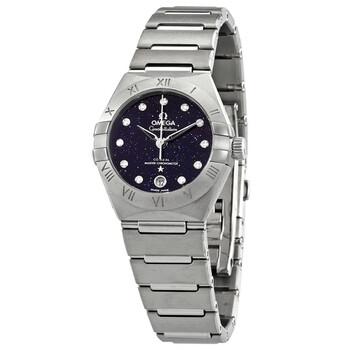 Đồng hồ Omega Constellation Automatic Blue Aventurine Glass Diamond Dial 131.10.29.20.53.001 Nữ Chính hãng Sale giá Rẻ tại XaXi World