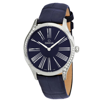 Đồng hồ Omega De Ville Mặt Xanh 428.18.36.60.03.001 Nữ Chính hãng Sale giá Rẻ tại XaXi World