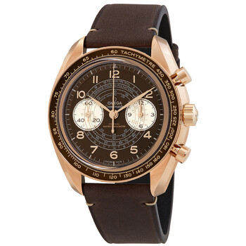 Đồng hồ Omega Speedmaster Chronograph Lên Cót Tay Mặt Nâu 329.92.43.51.10.001 Nam Chính hãng Sale giá Rẻ tại XaXi World