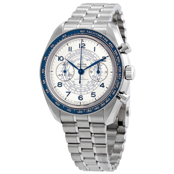 Đồng hồ Omega Speedmaster Chronograph Automatic Mặt Bạc 329.30.43.51.02.001 Nam Chính hãng Sale giá Rẻ tại XaXi World
