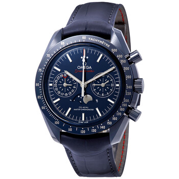 Đồng Hồ Omega Speedmaster Blue Ceramic Dial Automatic (máy Cơ