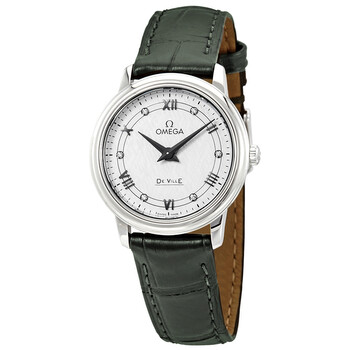 Đồng hồ Omega De Ville Prestige White Silvery Diamond Dial 424.13.27.60.52.002 Nữ Chính hãng Sale giá Rẻ tại XaXi World
