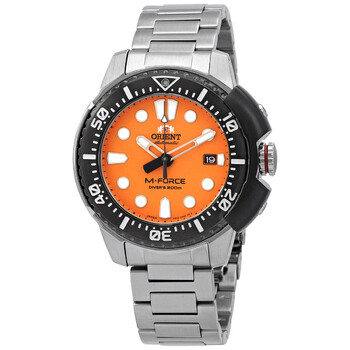Đồng hồ Orient M-Force AC0L Automatic Orange Dial RA-AC0L08Y00B Nam Chính hãng Sale giá Rẻ tại XaXi World