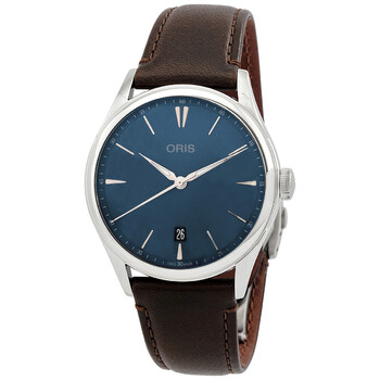 Đồng hồ Oris Artelier Automatic Mặt Xanh 01 733 7721 4055-07 5 21 31FC Unisex Chính hãng Sale giá Rẻ tại XaXi World
