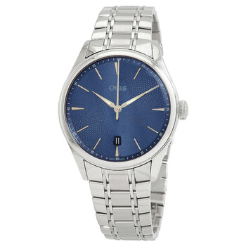 Đồng hồ Oris Artelier Automatic Mặt Xanh 01 733 7721 4055-07 8 21 88 Nam Chính hãng Sale giá Rẻ tại XaXi World