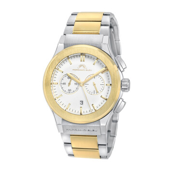 Đồng hồ Porsamo Bleu Austin Chronograph Quartz Mặt Trắng 1021FAUS Nam Chính hãng Sale giá Rẻ tại XaXi World