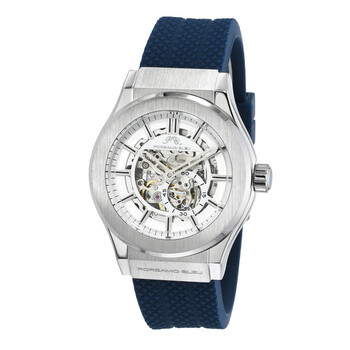 Đồng hồ Porsamo Bleu Cruz Automatic Mặt Bạc 1222ACRR Nam Chính hãng Sale giá Rẻ tại XaXi World