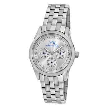 Đồng hồ Porsamo Bleu Diana Quartz Diamond Mặt Bạc 741ADIS Nữ Chính hãng Sale giá Rẻ tại XaXi World