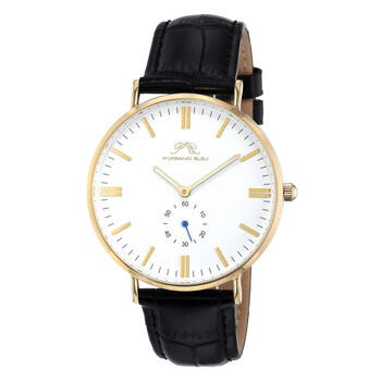 Đồng hồ Porsamo Bleu Henry Quartz Mặt Trắng 841DHEL Nam Chính hãng Sale giá Rẻ tại XaXi World