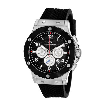 Đồng hồ Porsamo Bleu Marcus Chronograph Quartz Mặt Đen 651BMAR Nam Chính hãng Sale giá Rẻ tại XaXi World
