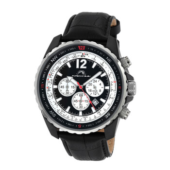 Đồng hồ Porsamo Bleu Martin Chronograph Quartz Mặt Đen 353DMAL Nam Chính hãng Sale giá Rẻ tại XaXi World