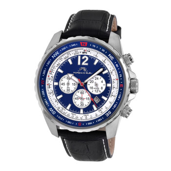 Đồng hồ Porsamo Bleu Martin Chronograph Quartz Mặt Xanh 352AMAL Nam Chính hãng Sale giá Rẻ tại XaXi World