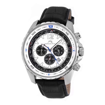 Đồng hồ Porsamo Bleu Martin Chronograph Quartz Mặt Trắng 353AMAL Nam Chính hãng Sale giá Rẻ tại XaXi World