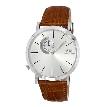 Đồng hồ Porsamo Bleu Parker Quartz Mặt Bạc 831BPAL Nam Chính hãng Sale giá Rẻ tại XaXi World