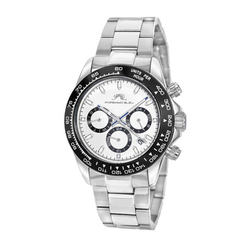 Đồng hồ Porsamo Bleu Preston Chronograph Quartz Mặt Trắng 1031BPRS Nam Chính hãng Sale giá Rẻ tại XaXi World