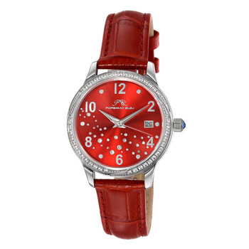 Đồng hồ Porsamo Bleu Ruby Quartz Red Dial 1142CRUL Nữ Chính hãng Sale giá Rẻ tại XaXi World