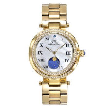 Đồng hồ Porsamo Bleu South Sea Crystal Moon Quartz 108BSSM Nữ Chính hãng Sale giá Rẻ tại XaXi World