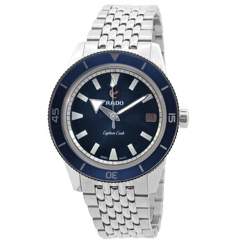 Đồng hồ Rado Captain Cook Automatic Mặt Xanh R32500203 Unisex Chính hãng Sale giá Rẻ tại XaXi World