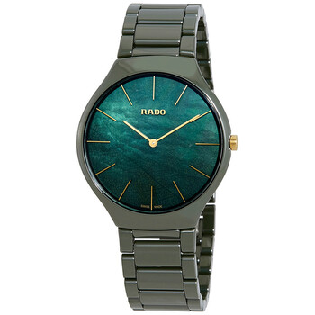 Đồng hồ Rado True Thinline Green Mother of Pearl Dail R27006912 Nam Chính hãng Sale giá Rẻ tại XaXi World