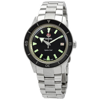 Đồng hồ Rado HyperChrome Captain Cook Automatic Mặt Đen R32500153 Nam Chính hãng Sale giá Rẻ tại XaXi World