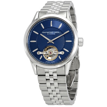 Đồng hồ Raymond Weil Freelancer Automatic Mặt Xanh 2780-ST-50001 Nam Chính hãng Sale giá Rẻ tại XaXi World