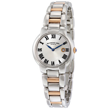 Đồng hồ Raymond Weil Jasmine Mặt Bạc Dây Demi 5229-S5-01659 Nữ Chính hãng Sale giá Rẻ tại XaXi World