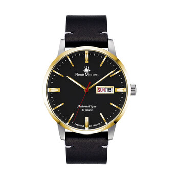 Đồng hồ Rene Mouris Noblesse Automatic Mặt Đen 10105RM2 Nam Chính hãng Sale giá Rẻ tại XaXi World