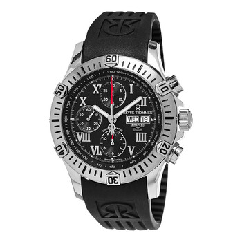 Đồng hồ Revue Thommen Air speed Chronograph Automatic Mặt Đen 16071.6837 Nam Chính hãng Sale giá Rẻ tại XaXi World