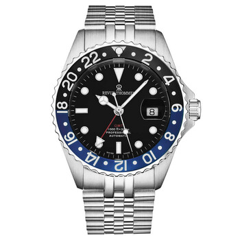 Đồng hồ Revue Thommen Diver GMT Automatic Mặt Đen 17572.2233 Nam Chính hãng Sale giá Rẻ tại XaXi World