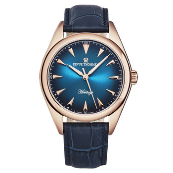 Đồng hồ Revue Thommen Heritage Automatic Mặt Xanh 21010.2568 Nam Chính hãng Sale giá Rẻ tại XaXi World