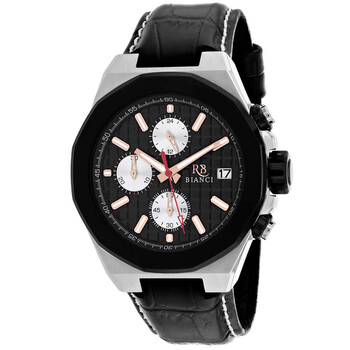 Đồng hồ Roberto Bianci Fratelli Chronograph Quartz Mặt Đen RB0131 Nam Chính hãng Sale giá Rẻ tại XaXi World