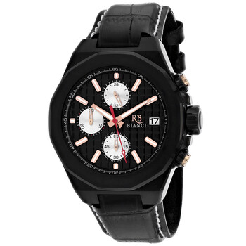 Đồng hồ Roberto Bianci Fratelli Chronograph Quartz Mặt Đen RB0132 Nam Chính hãng Sale giá Rẻ tại XaXi World