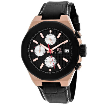 Đồng hồ Roberto Bianci Fratelli Chronograph Quartz Mặt Đen RB0133 Nam Chính hãng Sale giá Rẻ tại XaXi World