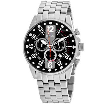 Đồng hồ Roberto Bianci Messina Chronograph Quartz Mặt Đen RB70981 Nam Chính hãng Sale giá Rẻ tại XaXi World