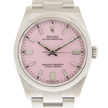 Đồng hồ Rolex Oyster Perpetual 36 Automatic Chronometer Candy Mặt Hồng 126000CDYPKSO Unisex Chính hãng Sale giá Rẻ tại XaXi World
