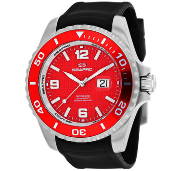 Đồng hồ Seapro Abyss 2000M Diver Quartz Red Dial SP0745 Nam Chính hãng Sale giá Rẻ tại XaXi World