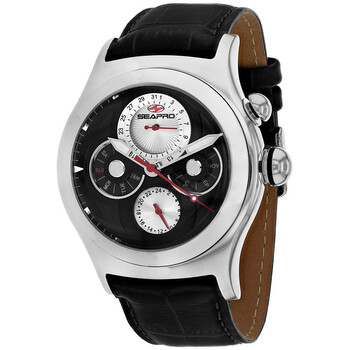 Đồng hồ Seapro Chronoscope Chronograph Quartz Mặt Đen SP0131 Nam Chính hãng Sale giá Rẻ tại XaXi World