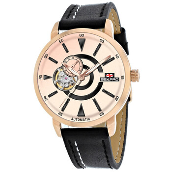 Đồng hồ Seapro Elliptic Automatic Rose Mặt Vàng SP0144 Nam Chính hãng Sale giá Rẻ tại XaXi World