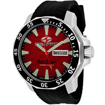 Đồng hồ Seapro Scuba Dragon Diver Limited Edition 1000 Meters Quartz Red Dial SP8317 Nam Chính hãng Sale giá Rẻ tại XaXi World