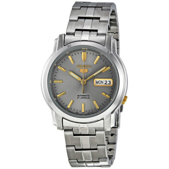 Đồng hồ Seiko 5 Automatic Mặt Xám Stainless Steel SNKK67 Nam Chính hãng Sale giá Rẻ tại XaXi World