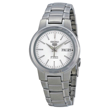 Đồng hồ Seiko Seiko 5 Automatic Off Mặt Trắng SNKA01K1 Nam Chính hãng Sale giá Rẻ tại XaXi World