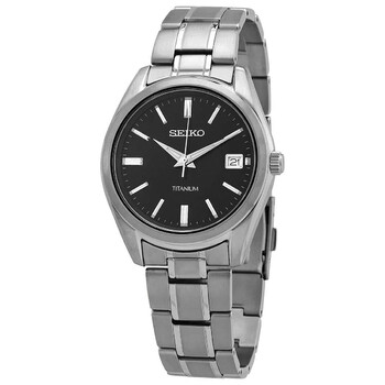 Đồng hồ Seiko Classic Quartz Mặt Đen SUR375 Nam Chính hãng Sale giá Rẻ tại XaXi World