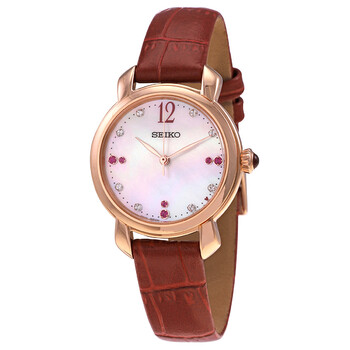 Đồng hồ Seiko Classic Quartz Mặt Trắng Pha Lê SUR502P1 Nữ Chính hãng Sale giá Rẻ tại XaXi World