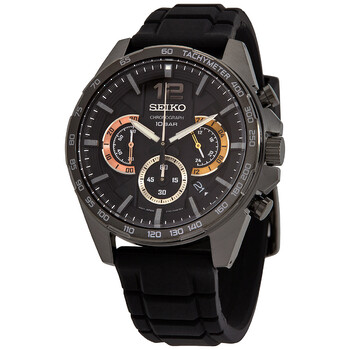 Đồng hồ Seiko Conceptual Chronograph Quartz Mặt Đen SSB349P1 Nam Chính hãng Sale giá Rẻ tại XaXi World