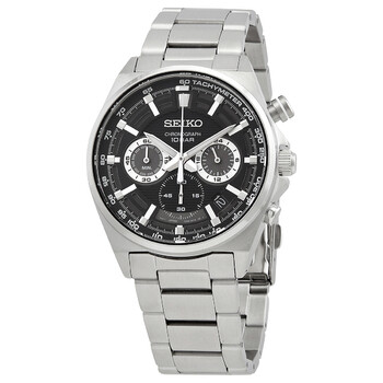 Đồng hồ Seiko Core Chronograph Quartz Mặt Đen SSB397P1 Nam Chính hãng Sale giá Rẻ tại XaXi World