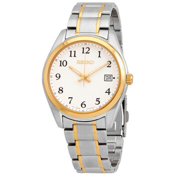 Đồng hồ Seiko Core Quartz Mặt Trắng SUR460P1 Nam Chính hãng Sale giá Rẻ tại XaXi World