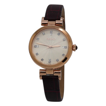 Đồng hồ Seiko Dress Quartz Diamond Mặt Sâm Banh SRZ548 Nữ Chính hãng Sale giá Rẻ tại XaXi World