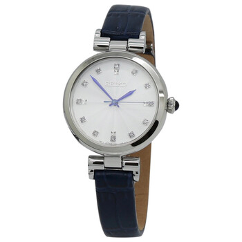 Đồng hồ Seiko Dress Quartz Diamond Mặt Trắng SRZ545 Nữ Chính hãng Sale giá Rẻ tại XaXi World
