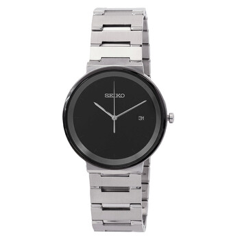 Đồng hồ Seiko Essentials Quartz Mặt Đen SUR485 Nam Chính hãng Sale giá Rẻ tại XaXi World